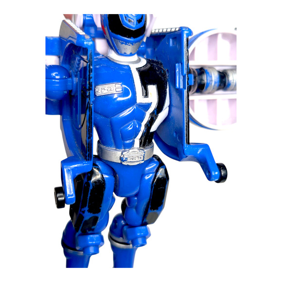 Power Rangers Blue SPD Transforming Zord Morphin Delta Action Figure - Picture 7 of 8